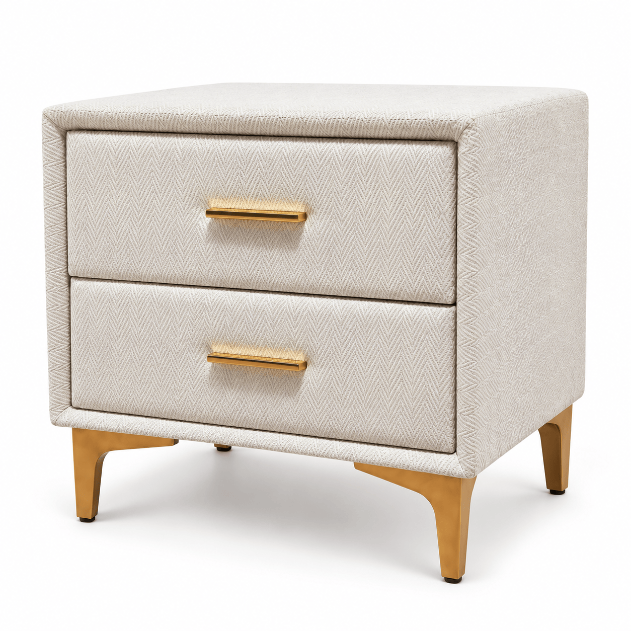 Furniture  -  Cologne Bedside Table - Cream  -  60487294
