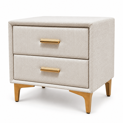 Furniture  -  Cologne Bedside Table - Cream  -  60487294