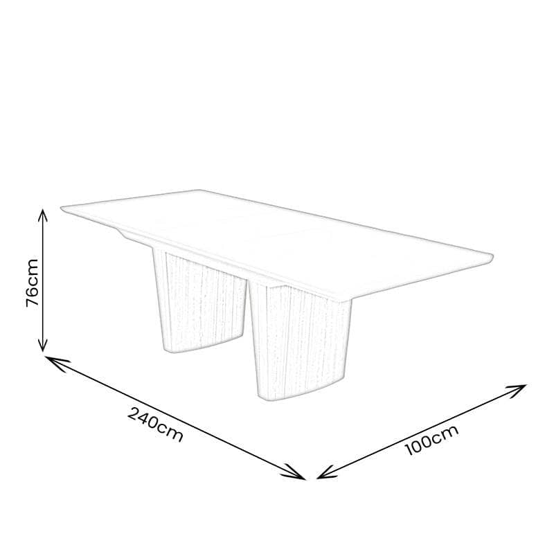 Furniture  -  Como Extending Dining Table & 6 Chairs  -  60269598