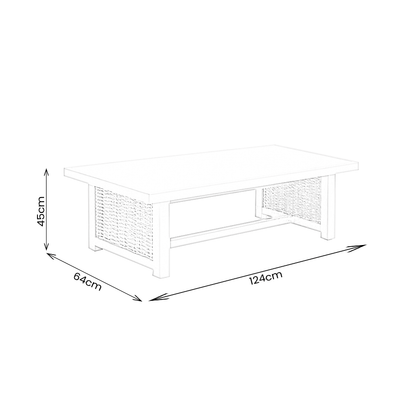 Gardening  -  Croftwood Lounge Set - Natural  -  60485964