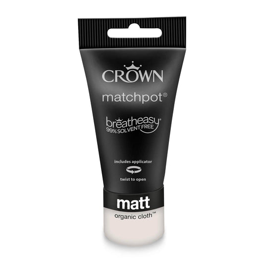 Paint  -  Crown Matt Organic Cloth 40ml  -  60004163