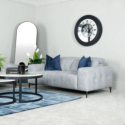 Furniture -  Cuba 2 Seater Sofa- Grey  -  60009293