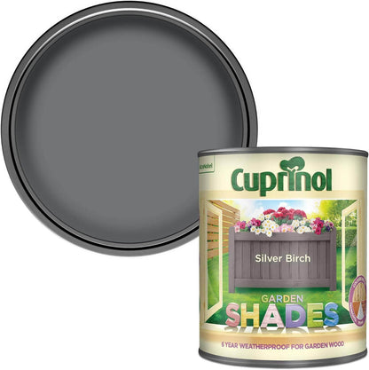 Paint  -  Cuprinol Garden Shades 1L Silver Birch  -  00507837