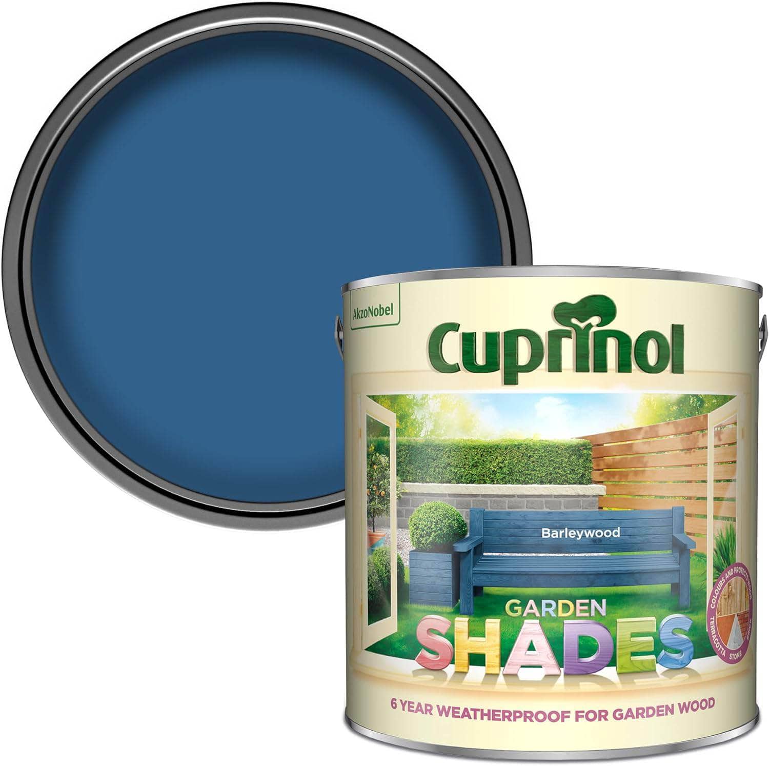 Paint  -  Cuprinol Garden Shades 2.5L - Barleywood  -  00844291