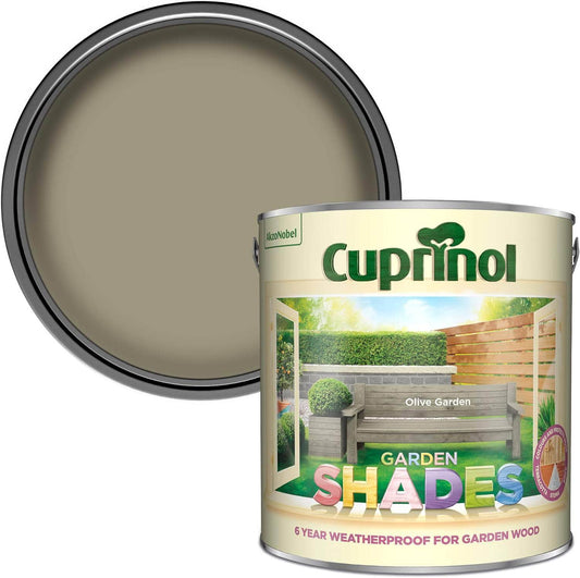 Paint  -  Cuprinol Garden Shades 2.5L Olive Garden  -  50149547