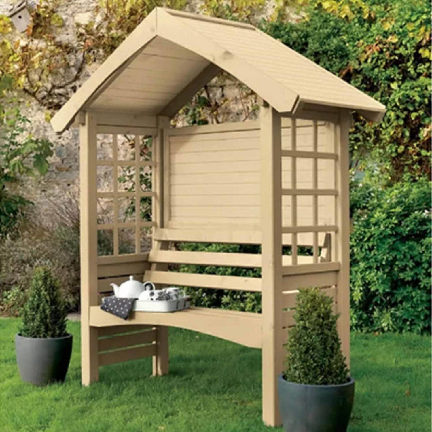 Paint  -  Cuprinol Garden Shades 1L - Country Cream  -  01132540