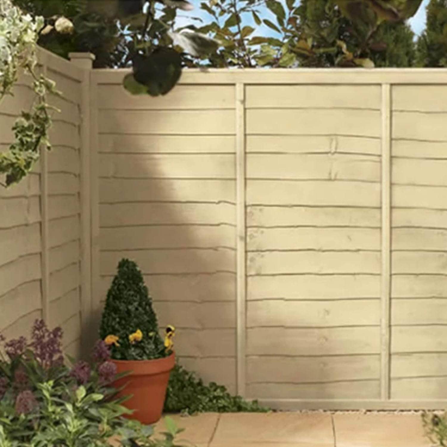 Paint  -  Cuprinol Garden Shades 1L - Country Cream  -  01132540