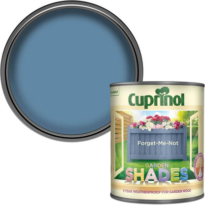 Paint  -  Cuprinol Garden Shades 1L - Forget Me Not  -  00507851