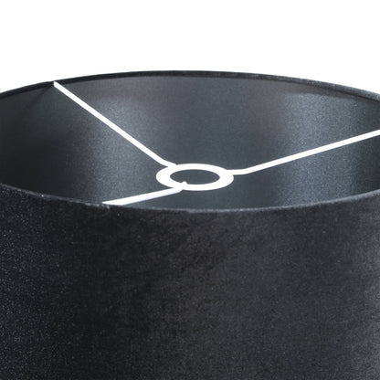 Lights  -  DS Black Glass Table Lamp  -  60484435
