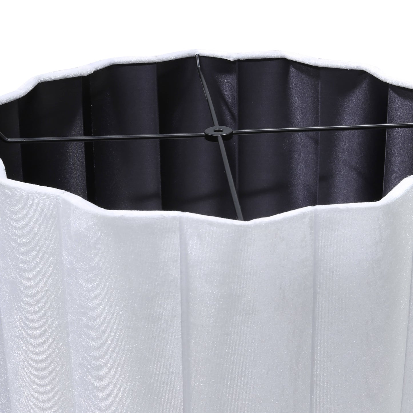 Lights  -  DS Black Square Glass Table Lamp  -  60485987