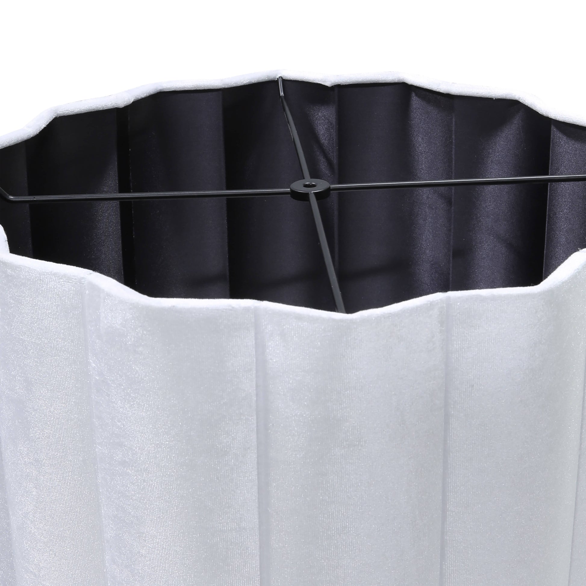 Lights  -  DS Black Square Glass Table Lamp  -  60485987
