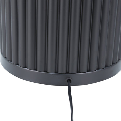 Lights  -  DS Black & White Glass Table Lamp  -  60485982