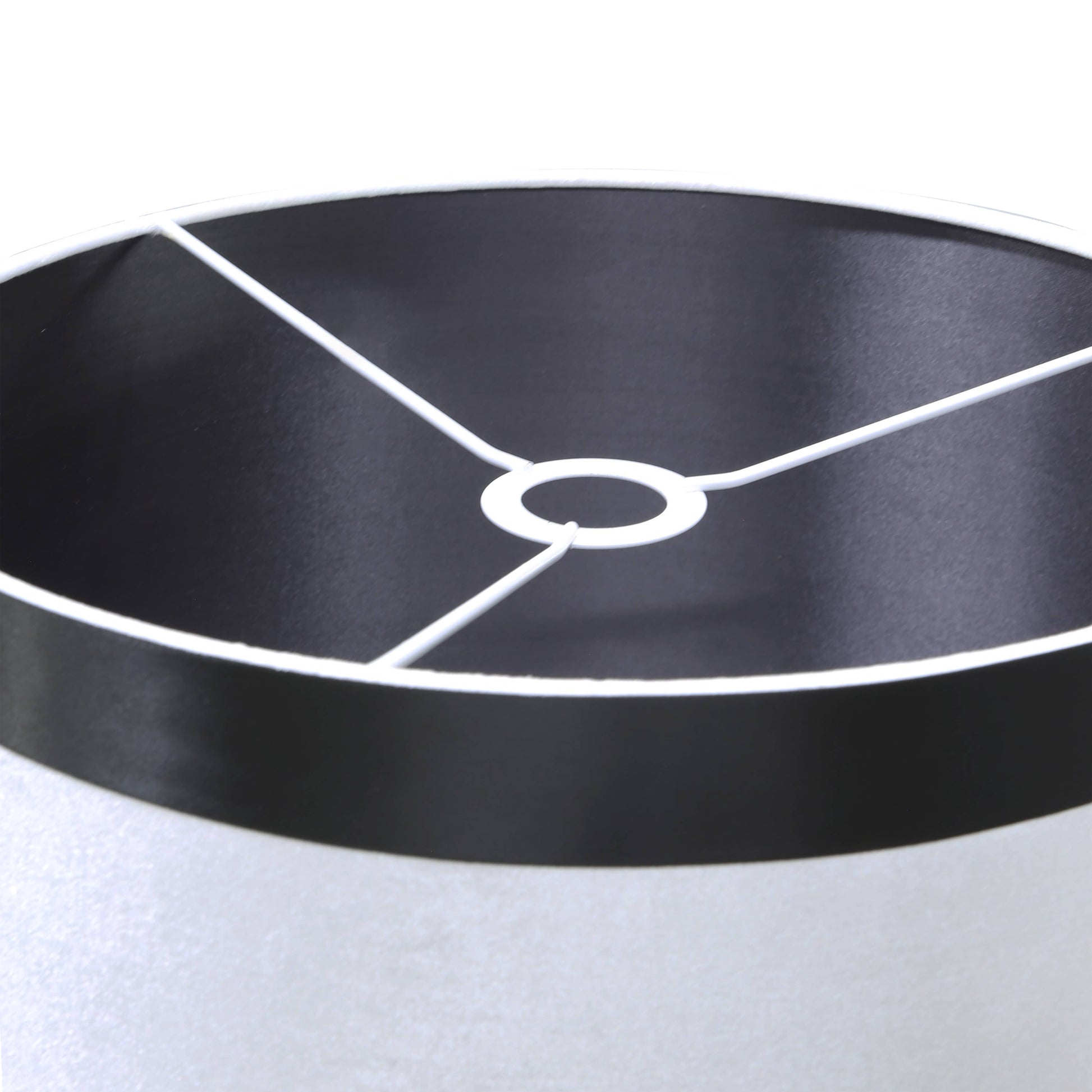 Lights  -  DS Black & White Glass Table Lamp  -  60485982