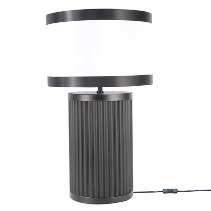Lights  -  DS Black & White Glass Table Lamp  -  60485982