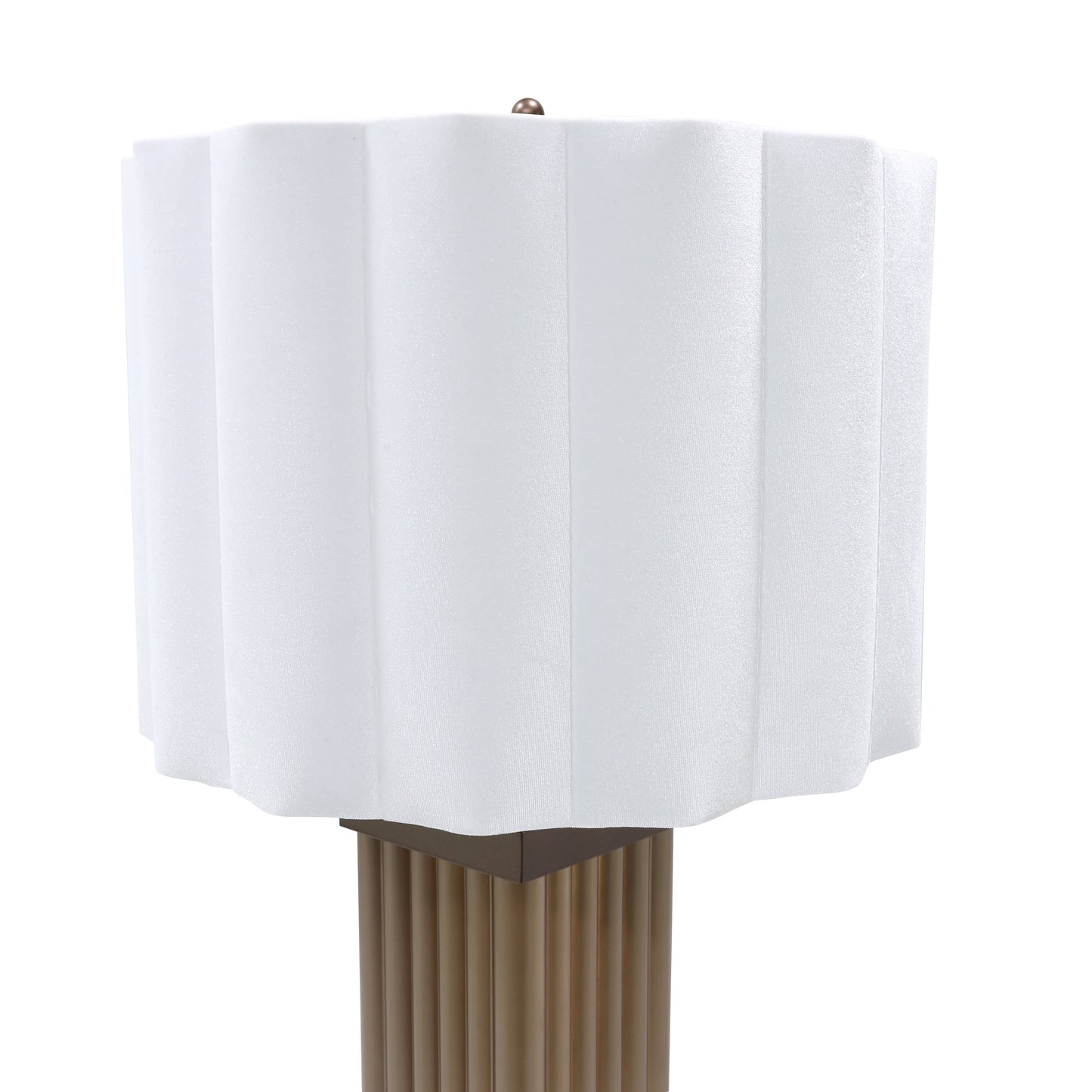 Lights  -  DS Brown Square Glass Table Lamp  -  60485986