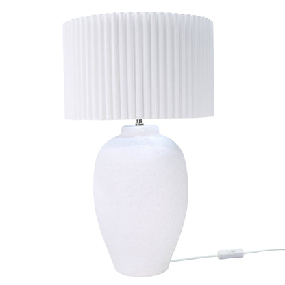 Lights  -  DS Cement Table Lamp Large - White  -  60484429