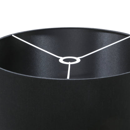 Lights  -  DS Clear Glass Table Lamp - Black  -  60484430