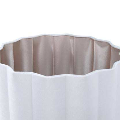 Lights  -  DS Cream Square Glass Table Lamp  -  60485988