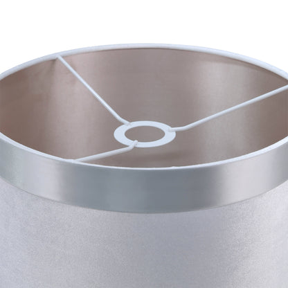 DS Light Taupe & Silver Glass Table Lamp