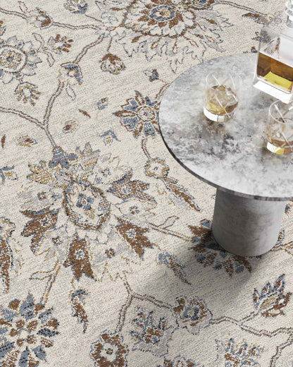 Rugs  -  Da Vinci Traditional Rug Neutral - Multiple Sizes  - 