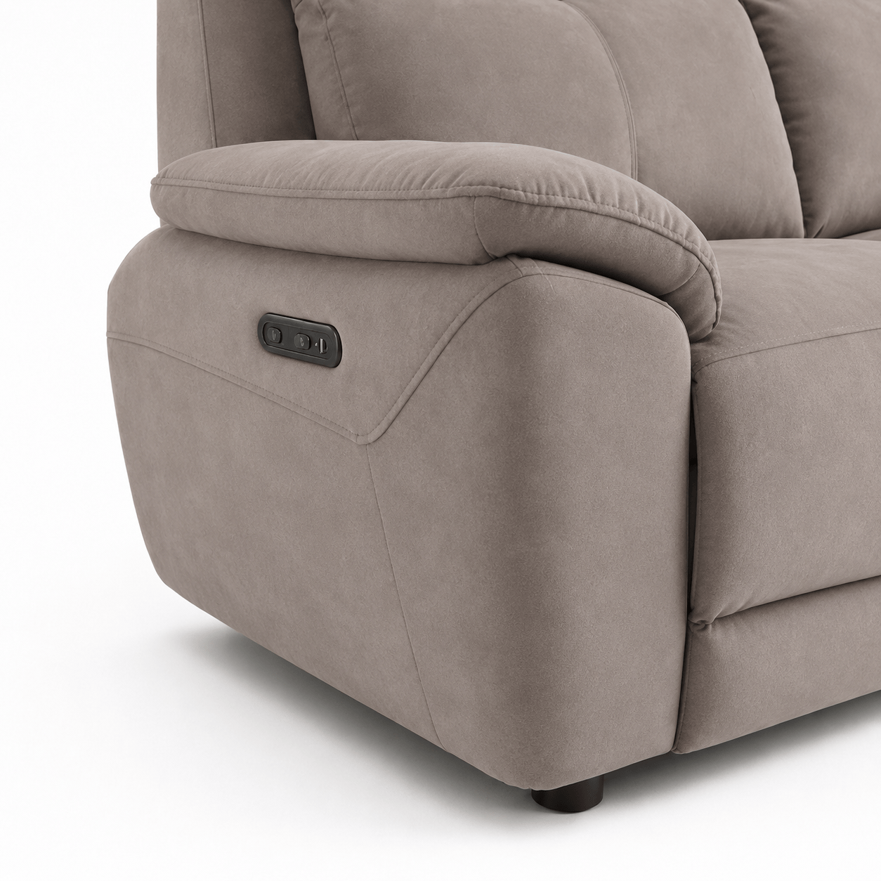Furniture  -  Dallas 2.5 Seater Recliner Sofa - Mocha  -  60486978