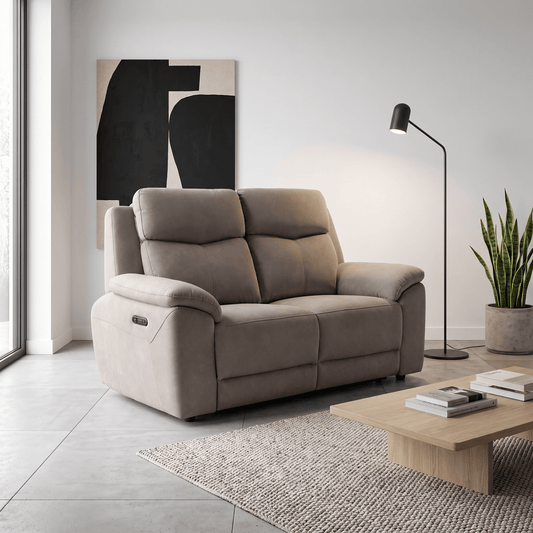 Furniture  -  Dallas 2 Seater Recliner Sofa - Mocha  -  60486980