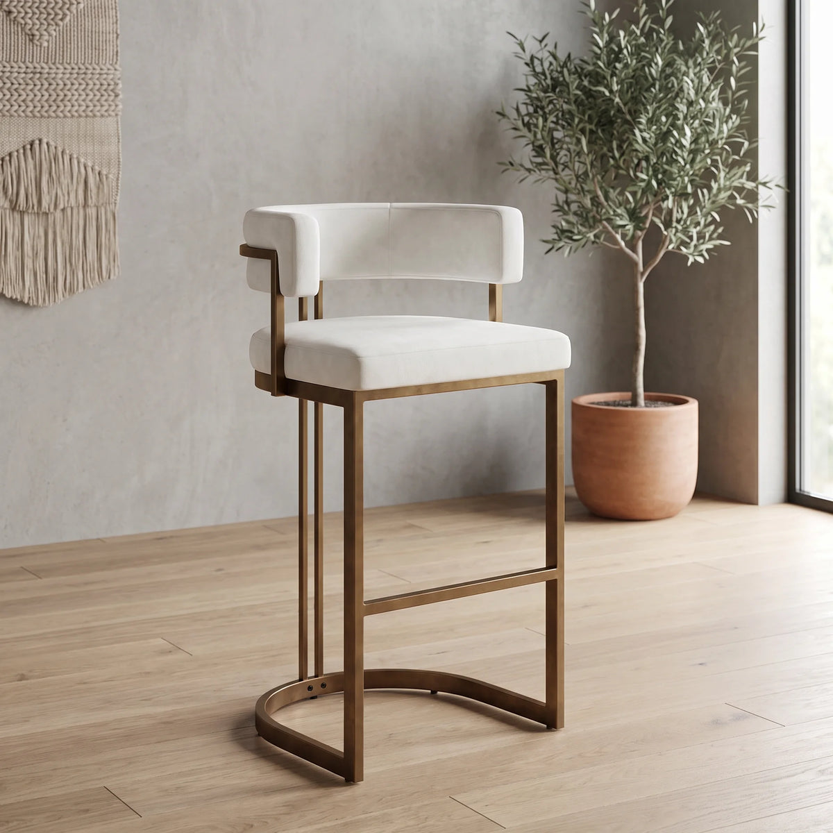 Furniture  -  Darcy Barstool - Bronze  -  60487306