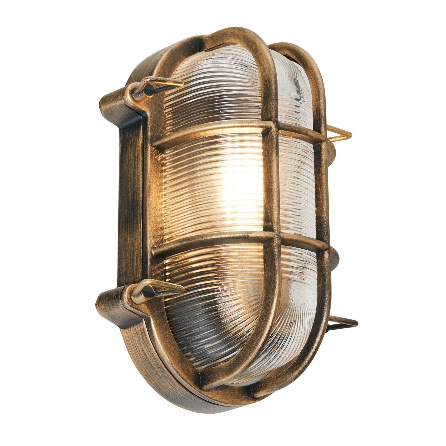 Lights  -  Davey Bulkhead Wall Light - Gold  -  60487580