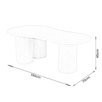 Furniture  -  Denver Coffee Table - Natural  -  60013540