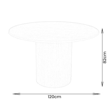 Furniture  -  Denver Round Dining Table  -  60013539