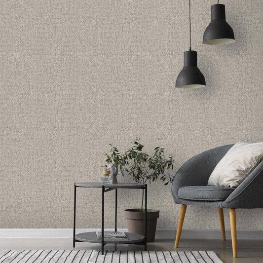 Wallpaper  -  Design ID Engraved Taupe Wallpaper - SA524023  -  60487234