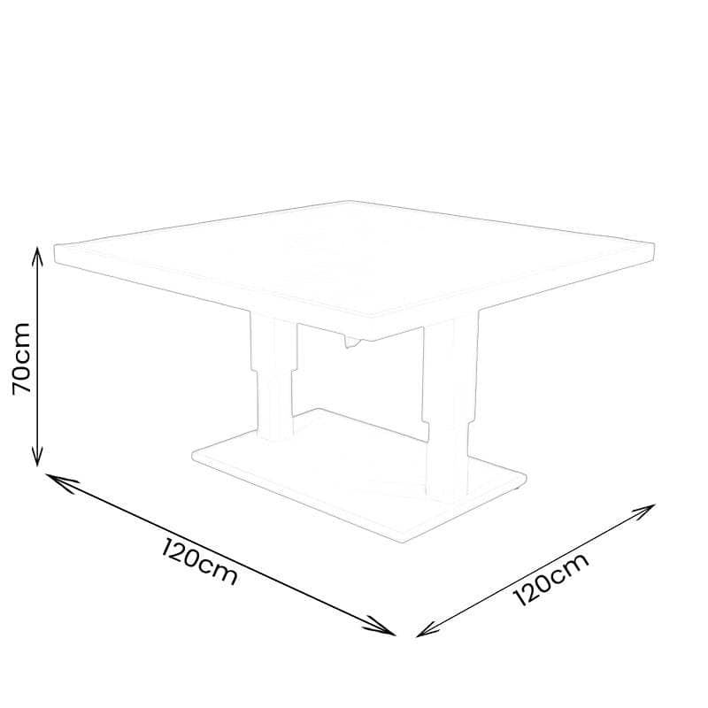 Gardening  -  Weatherking Drift Rise & Fall Garden Set  -  60089866
