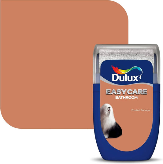 Paint  -  Dulux Easy Care Bathroom 30ml - Frosted Papaya  -  60005835