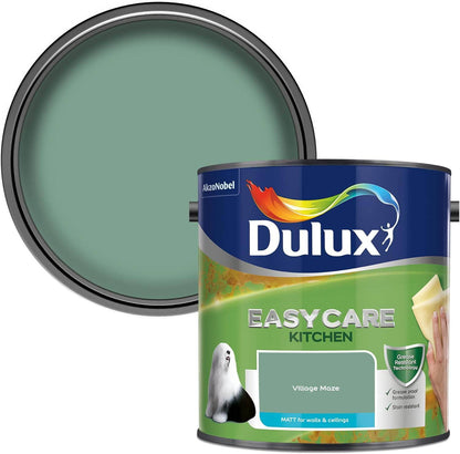 Paint  -  Dulux Easy Care Kitchen 2.5L Matt Emulsion - Village Maze  -  60005911
