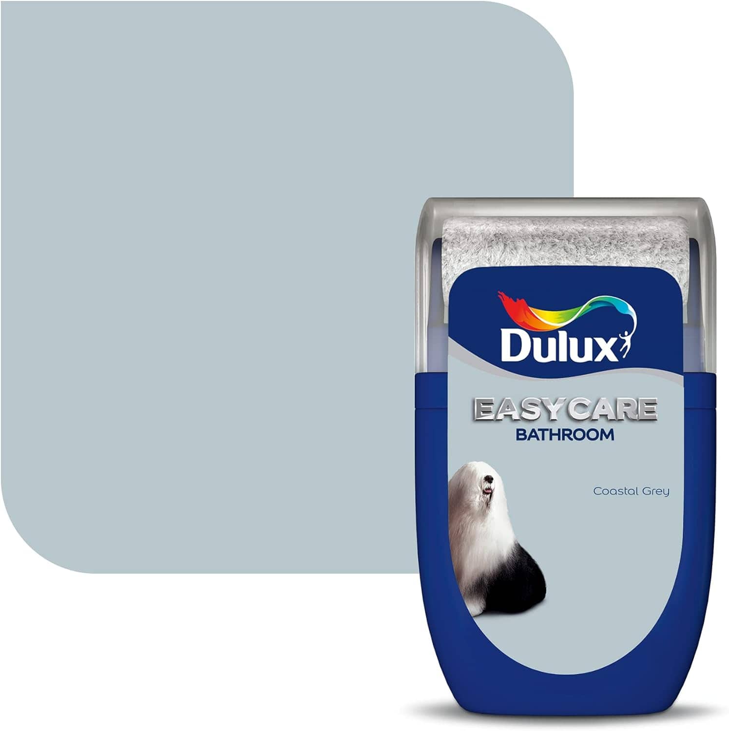 Paint -  Dulux Easycare Bathroom 30ml - Coastal Grey  -  60005899