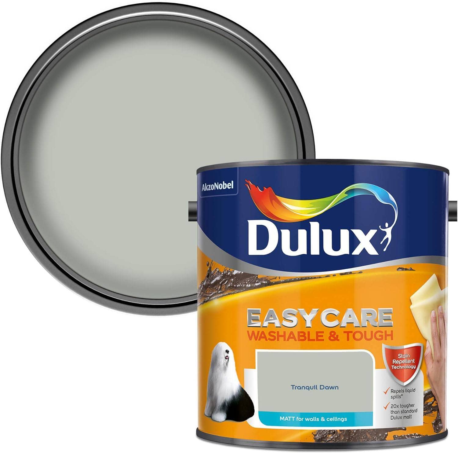 Dulux Easycare Matt Emulsion 5L - Tranquil Dawn-  60005879