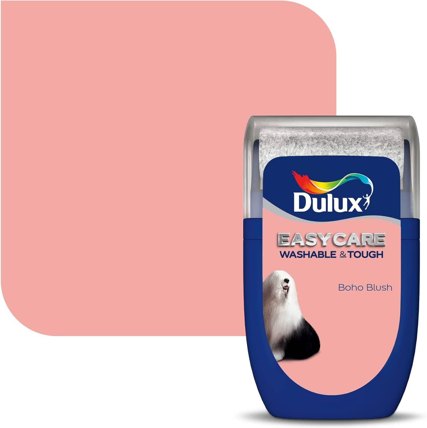Paint  -  Dulux Easycare Matt Emulsion Tester 30ml - Boho Blush  -  60005895
