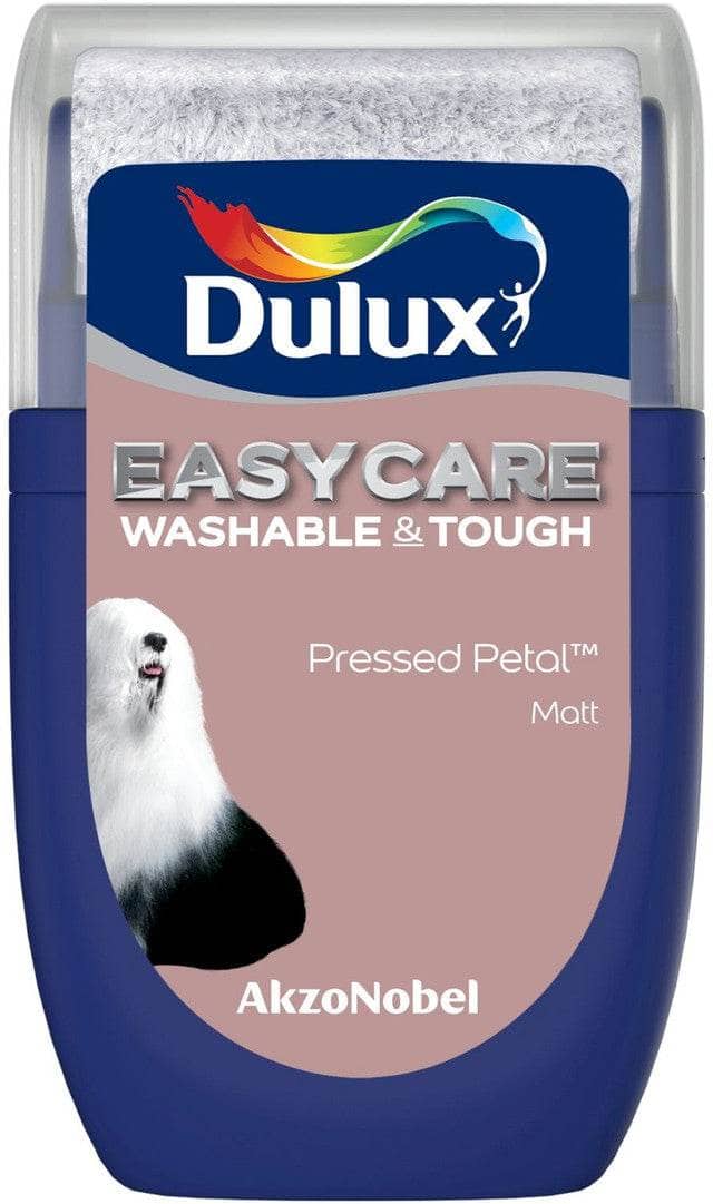 Paint -  Dulux Easycare Matt Emulsion Tester 30ml - Pressed Petal  -  60005894