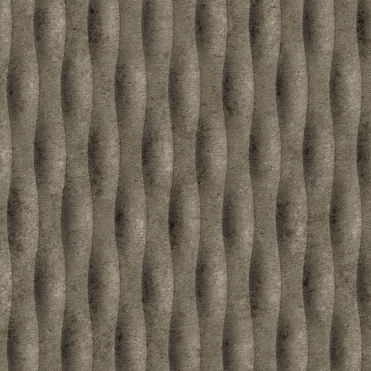 Wallpaper  -  Erismann Concrete Stripe Textured Brown Wallpaper - 10523-11  -  60484807