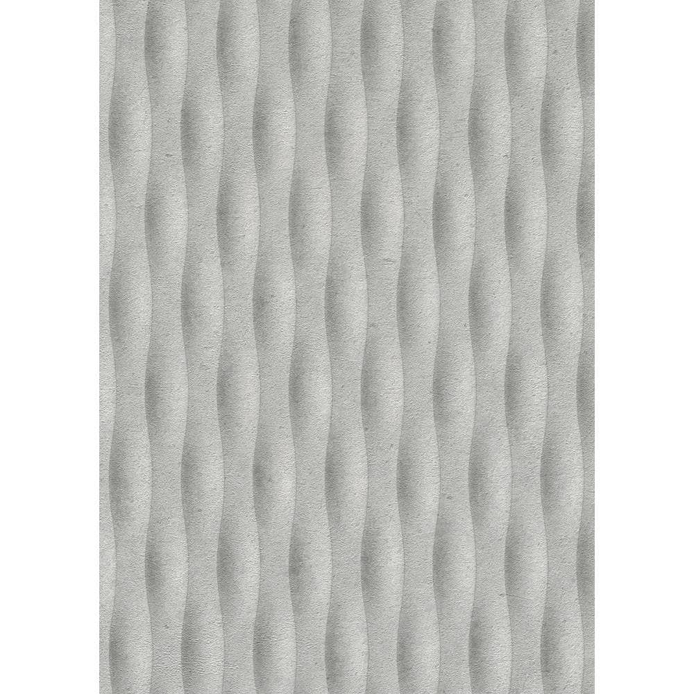 Erismann Concrete Illusion Textured Light Grey Wallpaper - 10523-31