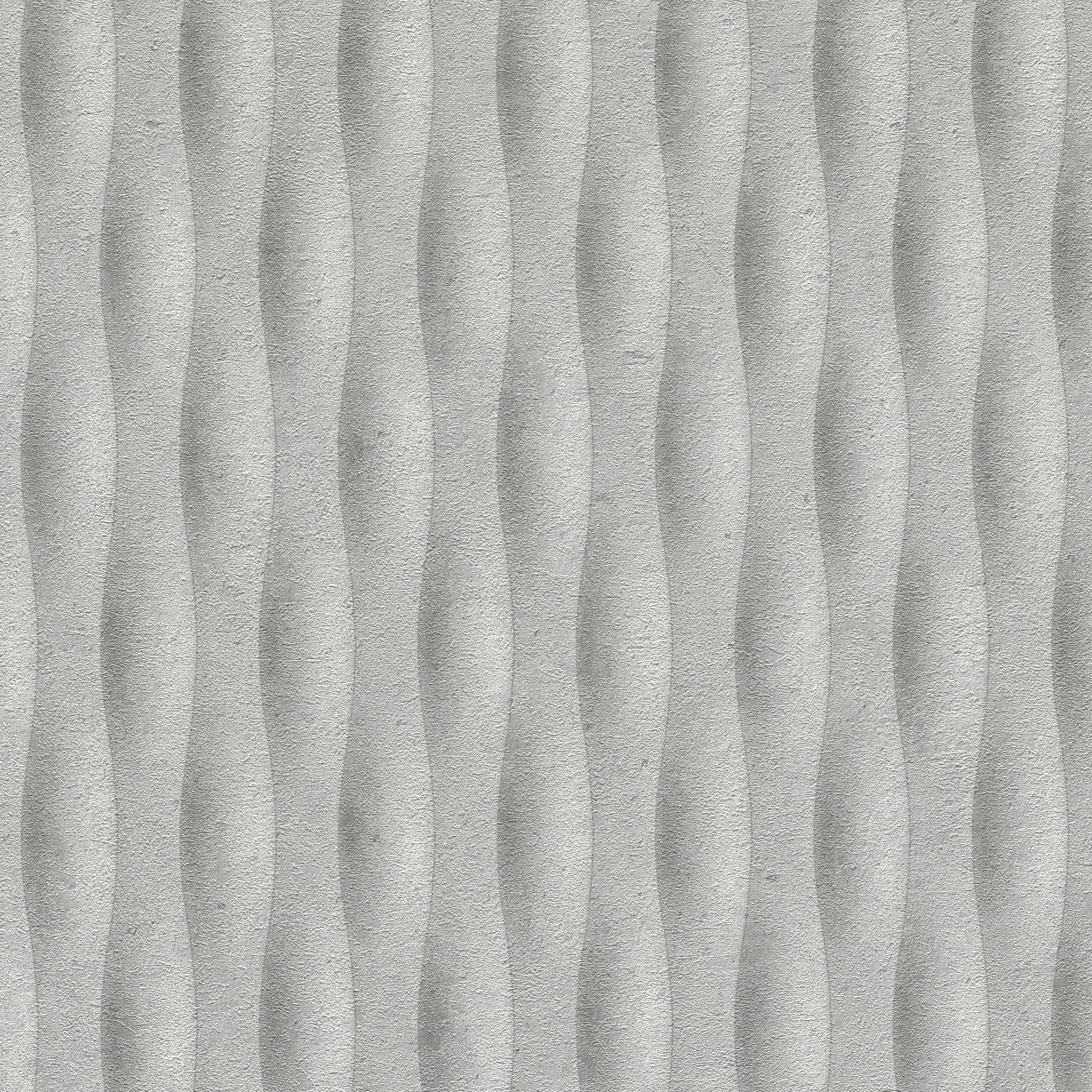 Wallpaper  -  Erismann Concrete Stripe Textured Light Grey Wallpaper - 10523-31  -  60484809