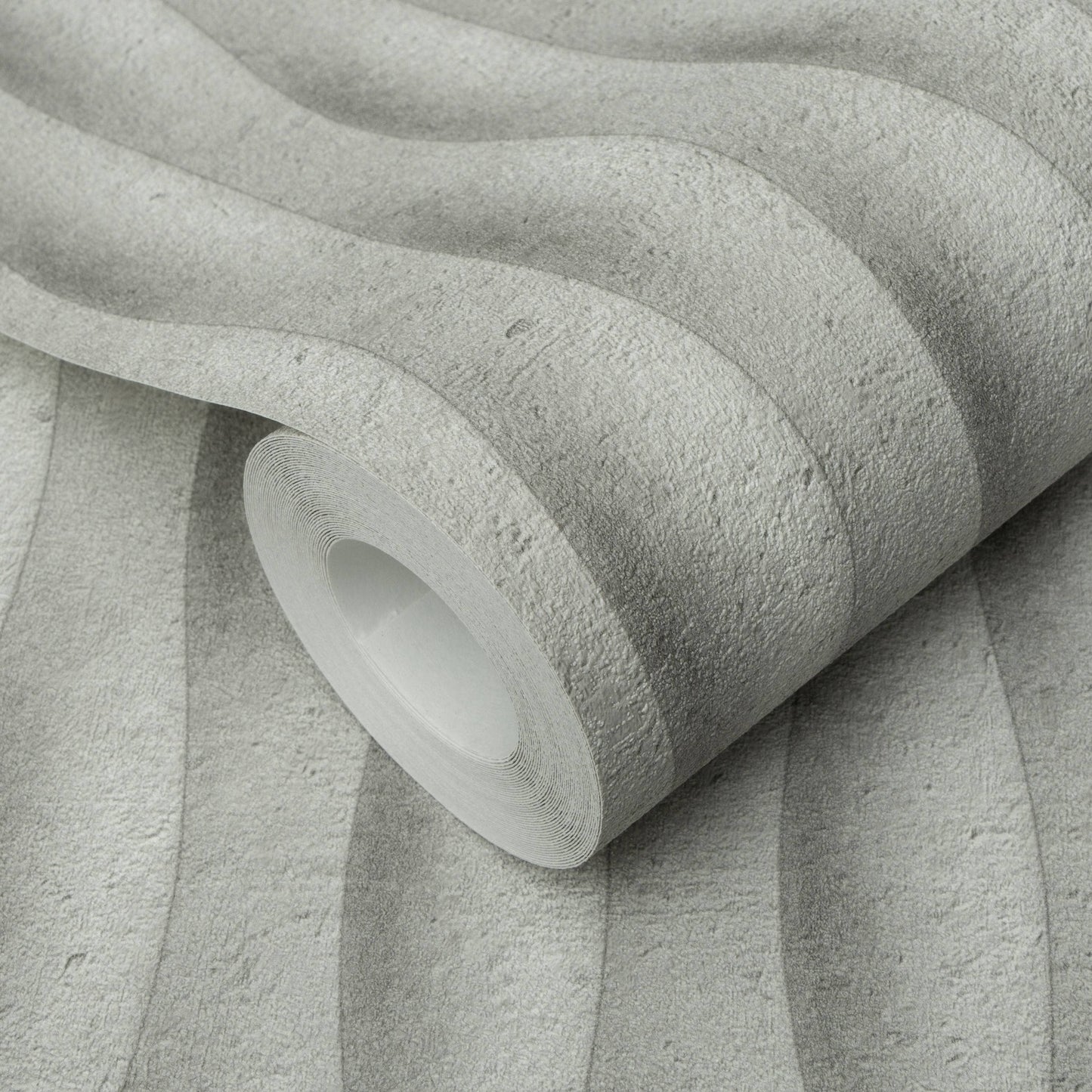 Wallpaper  -  Erismann Concrete Stripe Textured Light Grey Wallpaper - 10523-31  -  60484809