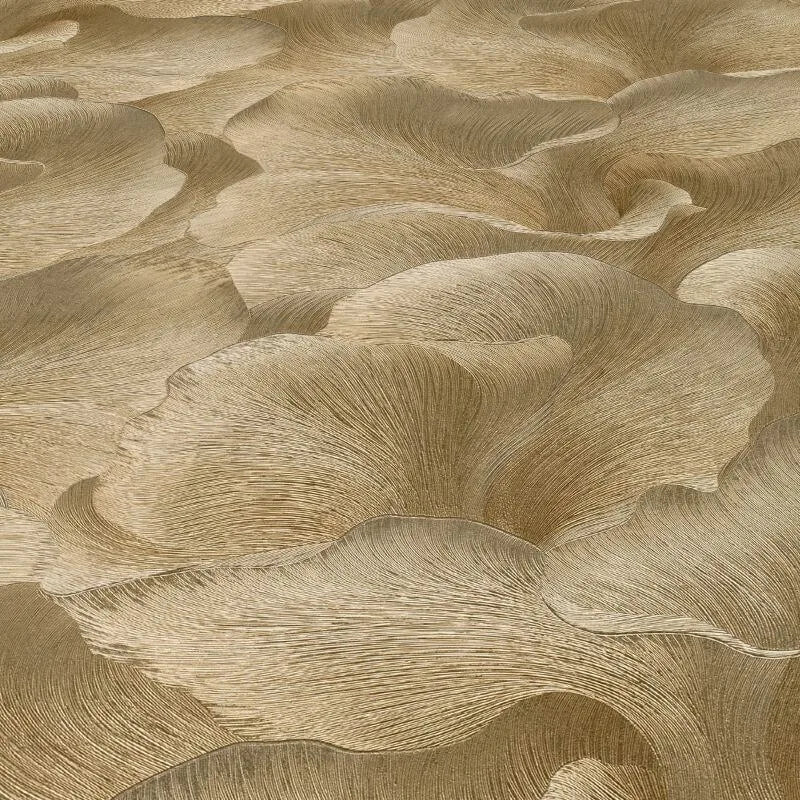 Wallpaper  -  Erismann Floral Glow Gold Metallic Wallpaper - 10527-30  -  60484827