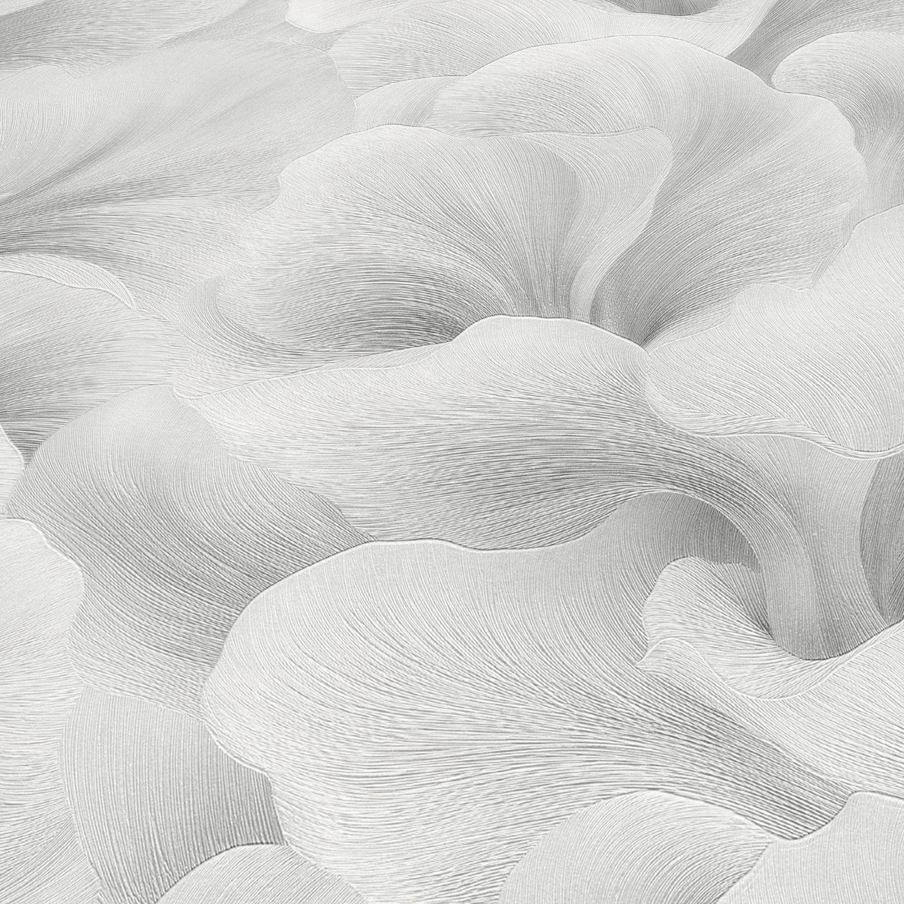 Wallpaper  -  Erismann Floral Glow Grey Metallic Wallpaper - 10527-31  -  60484829