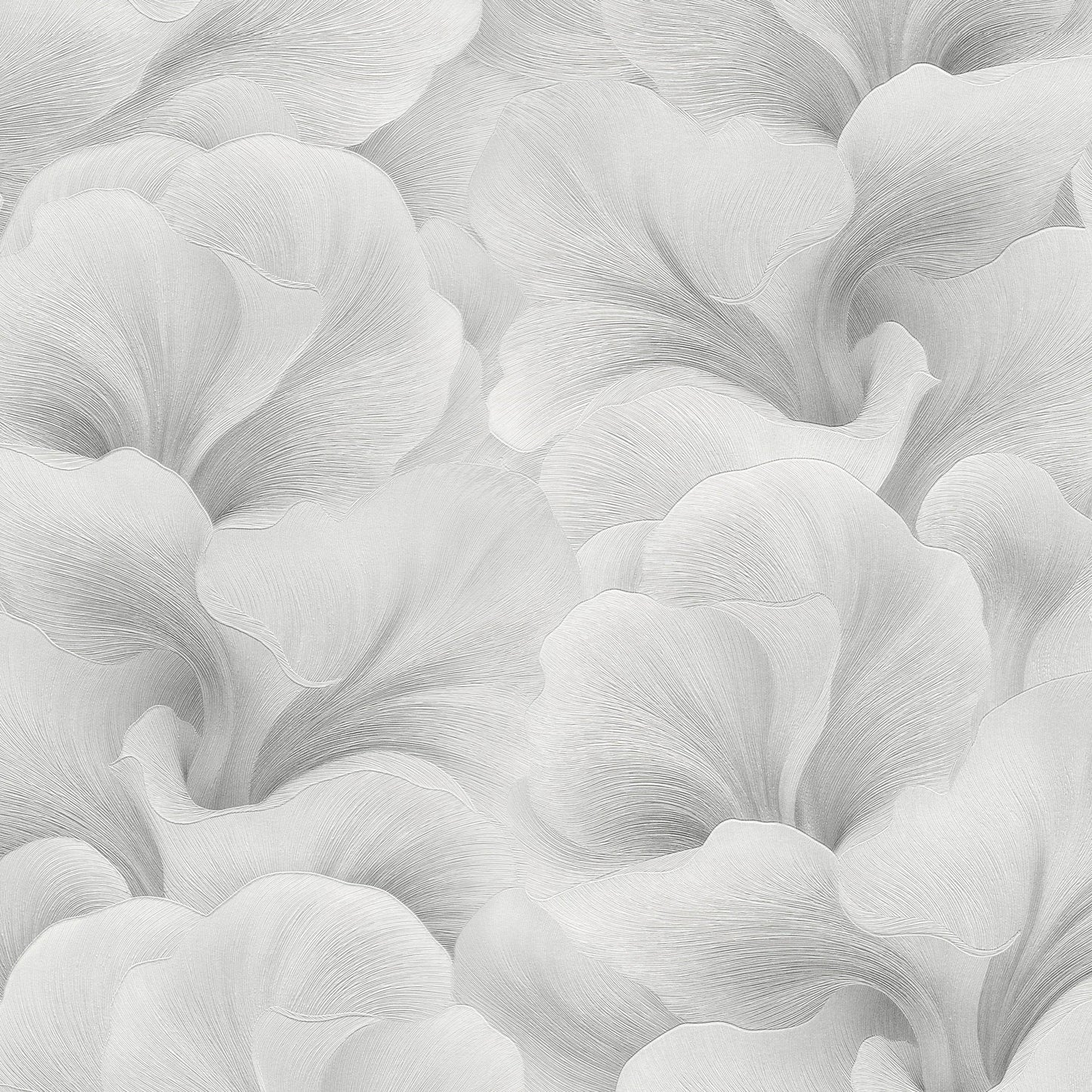 Wallpaper  -  Erismann Floral Glow Grey Metallic Wallpaper - 10527-31  -  60484829