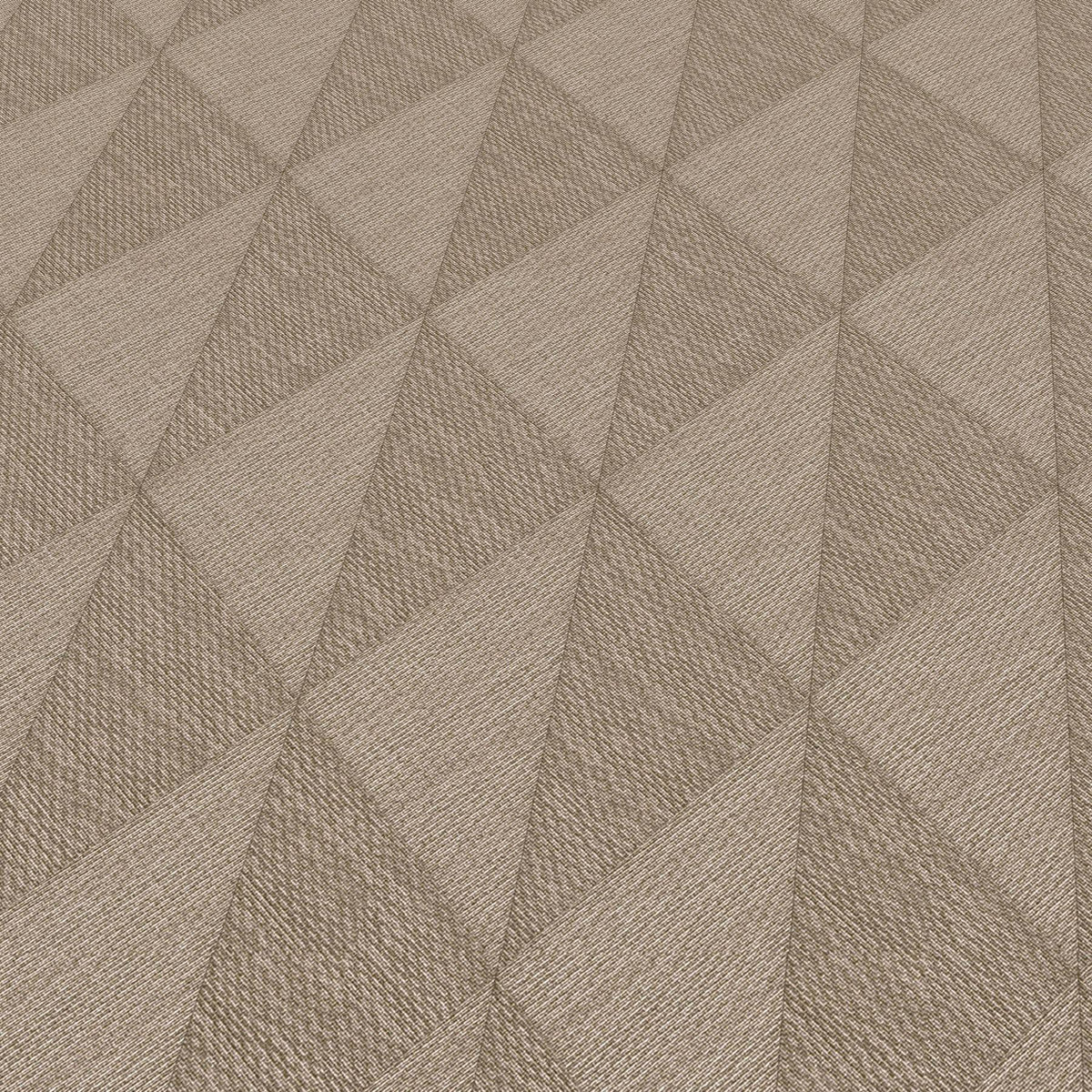 Wallpaper  -  Erismann Woven Diamond Textured Brown Wallpaper - 10524-11  -  60484813
