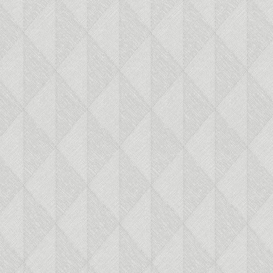 Wallpaper  -  Erismann Woven Diamond Textured Light Grey Wallpaper - 10524-31  -  60484817
