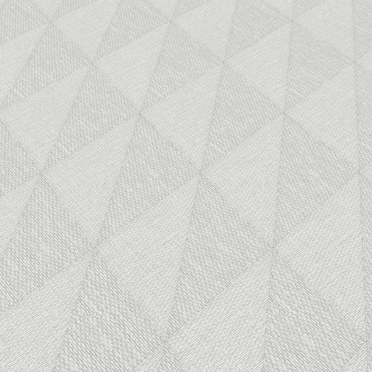 Wallpaper  -  Erismann Woven Diamond Textured Light Grey Wallpaper - 10524-31  -  60484817