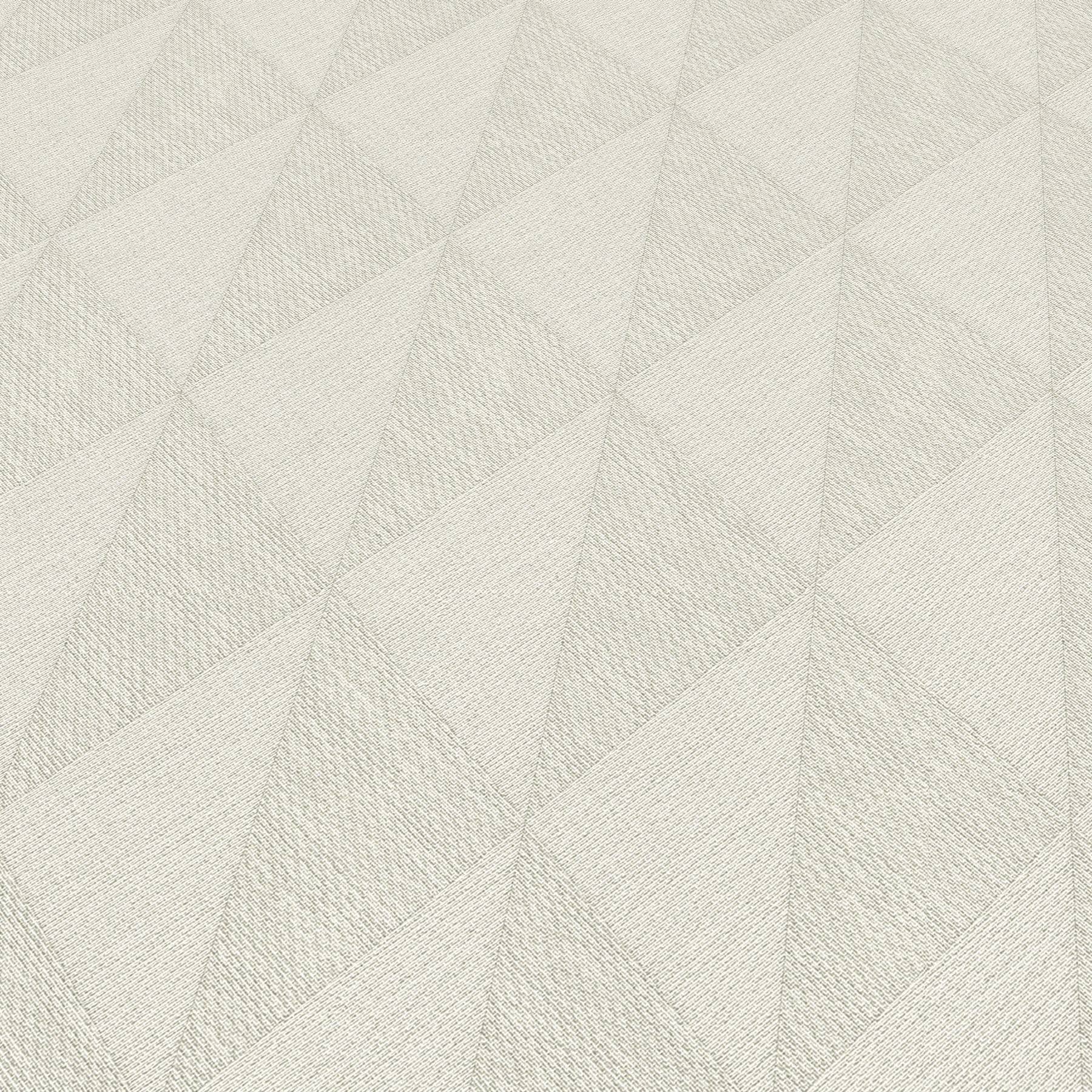 Wallpaper  -  Erismann Woven Diamond Textured Taupe Wallpaper - 10524-38  -  60484819