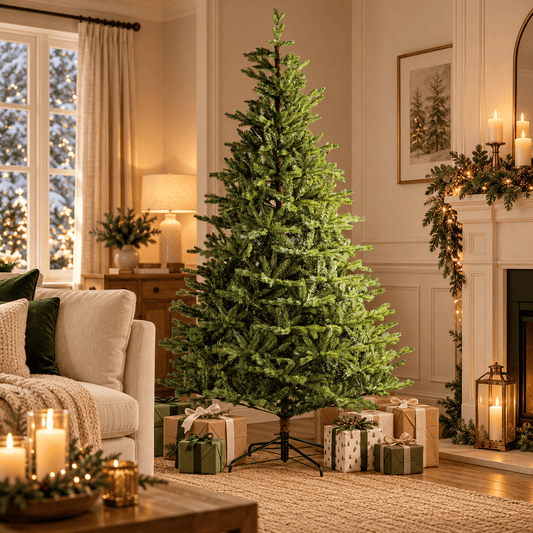 Christmas  -  Everlands Allison Pine Christmas Tree - 8ft  -  50153708